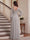 A-Line/Princess V-Neck Long Sleeves Floor-Length Mother of the Bride Dresses with Lace & Applique
