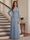 A-Line/Princess V-Neck Long Sleeves Floor-Length Mother of the Bride Dresses with Lace & Applique