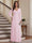 A-Line/Princess V-Neck Long Sleeves Floor-Length Mother of the Bride Dresses with Lace & Applique