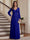 A-Line/Princess V-Neck Long Sleeves Floor-Length Mother of the Bride Dresses with Lace & Applique