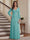 A-Line/Princess V-Neck Long Sleeves Floor-Length Mother of the Bride Dresses with Lace & Applique