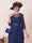 A-Line/Princess Illusion Neck 3/4 Sleeves Asymmetrical Mother of the Bride Dresses with Ruffles & Jacket