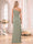 Sheath/Column One-Shoulder Sleeveless Floor-Length Bridesmaid Dresses with Ruched & Ruffles