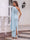 Sheath/Column One-Shoulder Asymmetrical Ankle-Length Cocktail Dresses With 3D Floral