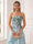 A-Line/Princess Strapless Sleeveless Floor-Length Evening Dresses with Ruffles & Appliques