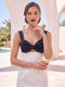 Sheath/Column Satin Sleeveless Tea-Length Cocktail Dresses With Ruched & Bowknot
