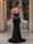 Trumpet/Mermaid Spaghetti Straps Sleeveless Floor-Length Evening Dresses with Beading