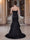 Trumpet/Mermaid Strapless Sleeveless Floor-Length Evening Dresses with Ruffles