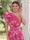 A-Line/Princess One-Shoulder Sleeveless Ankle-Length Wedding Guest Dresses with Ruched & Ruffles