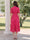 A-Line/Princess High Neck Short Sleeves Tea-Length Wedding Guest Dresses with Ruched & Lace