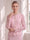 Trumpet/Mermaid 2 Pieces Scoop Long Sleeves Tea-Length Wedding Guest Dresses with Belt & Lace