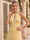 A-Line/Princess Halter Sleeveless Asymmetrical Wedding Guest Dresses with Lace & Keyhole
