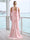 Trumpet/Mermaid Strapless Sleeveless Floor-Length Plus Size Bridesmaid Dresses with Scarf & Ruched