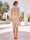 Sheath/Column Off-the-Shoulder Sleeveless Knee-Length Cocktail Dresses With 3D Floral