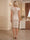 Sheath/Column V-Neck Cap Sleeves Knee-Length Cocktail Dresses With Applique