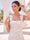 Sheath/Column Square Neck Sleeveless Ankle-Length Cocktail Dresses With 3D Floral
