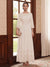 A-Line/Princess Scoop Long Sleeves Ankle Length Mother of the Bride Dresses With Embroidery & Lace