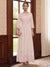 A-Line/Princess Scoop Long Sleeves Ankle Length Mother of the Bride Dresses With Embroidery & Lace
