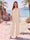 Jumpsuit Scoop Half Sleeves Floor-Length Mother of the Bride Dresses with Applique