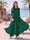 Jumpsuit Scoop Half Sleeves Floor-Length Mother of the Bride Dresses with Applique