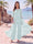 Jumpsuit Scoop Half Sleeves Floor-Length Mother of the Bride Dresses with Applique