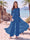 Jumpsuit Scoop Half Sleeves Floor-Length Mother of the Bride Dresses with Applique