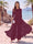 Jumpsuit Scoop Half Sleeves Floor-Length Mother of the Bride Dresses with Applique