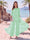 Jumpsuit Scoop Half Sleeves Floor-Length Mother of the Bride Dresses with Applique