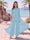 Jumpsuit Scoop Half Sleeves Floor-Length Mother of the Bride Dresses with Applique