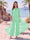 Jumpsuit Scoop Half Sleeves Floor-Length Mother of the Bride Dresses with Applique