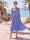 A-Line/Princess Scoop 3/4 Sleeves Knee-Length Mother of the Bride Dresses with Applique