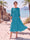 A-Line/Princess Scoop 3/4 Sleeves Knee-Length Mother of the Bride Dresses with Applique