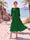 A-Line/Princess Scoop 3/4 Sleeves Knee-Length Mother of the Bride Dresses with Applique