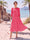 A-Line/Princess Scoop 3/4 Sleeves Knee-Length Mother of the Bride Dresses with Applique