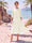 A-Line/Princess Scoop 3/4 Sleeves Knee-Length Mother of the Bride Dresses with Applique