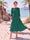 A-Line/Princess Scoop 3/4 Sleeves Knee-Length Mother of the Bride Dresses with Applique