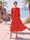 A-Line/Princess Scoop 3/4 Sleeves Knee-Length Mother of the Bride Dresses with Applique