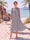 A-Line/Princess Scoop 3/4 Sleeves Knee-Length Mother of the Bride Dresses with Applique