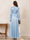 A-Line/Princess Crew Neck Long Sleeves Ankle Length Mother of the Bride Dresses With Embroidery