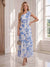 A-Line/Princess One-Shoulder Sleeveless Ankle-Length Wedding Guest Dresses with Ruffles