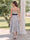 A-Line/Princess V Neck Sleeveless Asymmetrical Wedding Guest Dresses with Bowknot