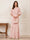 A-Line/Princess Scoop Half Sleeves Floor-Length Mother of the Bride Dresses with Ruffles