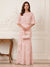 A-Line/Princess Scoop Half Sleeves Floor-Length Mother of the Bride Dresses with Ruffles