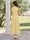A-Line/Princess High Neck Sleeveless Ankle-Length Wedding Guest Dresses with Embroidery & 3D Floral