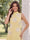 A-Line/Princess High Neck Sleeveless Ankle-Length Wedding Guest Dresses with Embroidery & 3D Floral