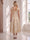 A-Line/Princess Square Neck Sleeveless Tea-Length Wedding Guest Dresses with Applique & Ruched