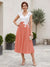 A-Line/Princess V-Neck Short Sleeves Tea-length Mother of the Bride Dresses with Applique & Pleats