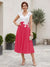 A-Line/Princess V-Neck Short Sleeves Tea-length Mother of the Bride Dresses with Applique & Pleats