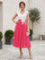 A-Line/Princess V-Neck Short Sleeves Tea-length Mother of the Bride Dresses with Applique & Pleats