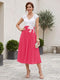 A-Line/Princess V-Neck Short Sleeves Tea-length Mother of the Bride Dresses with Applique & Pleats